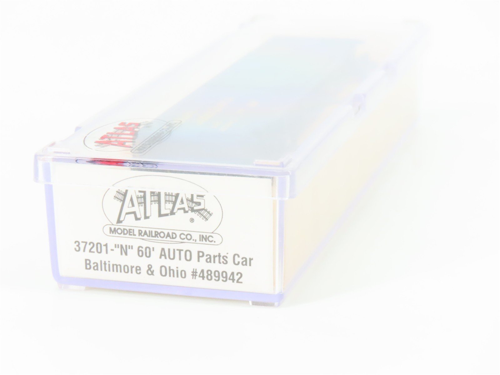 N Scale Atlas 37201 B&O Baltimore & Ohio 60' Auto Parts Box Car #489942