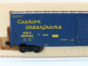 N Scale Atlas 37202 B&O Baltimore & Ohio Railroad 60' Auto Parts Box Car #489946