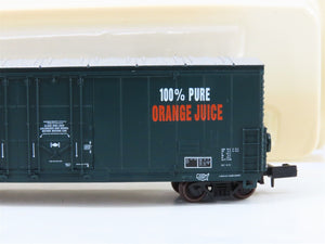 N Scale Atlas 31051 USLX Tropicana Orange Juice Double Plug Door Box Car #13062