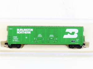 N Scale Atlas 31021 FWD BN Burlington Northern Double Plug Door Box Car #750047