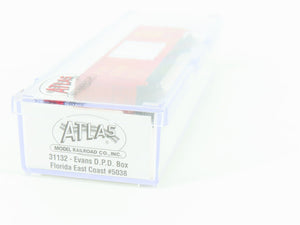 N Scale Atlas 31132 FEC Florida East Coast Double Plug Door Box Car #5038