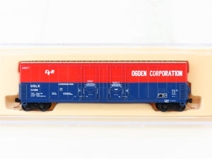 N Scale Atlas 31101 USLX Ogden Corporation Double Plug Door Box Car #11499