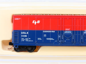 N Scale Atlas 31101 USLX Ogden Corporation Double Plug Door Box Car #11499