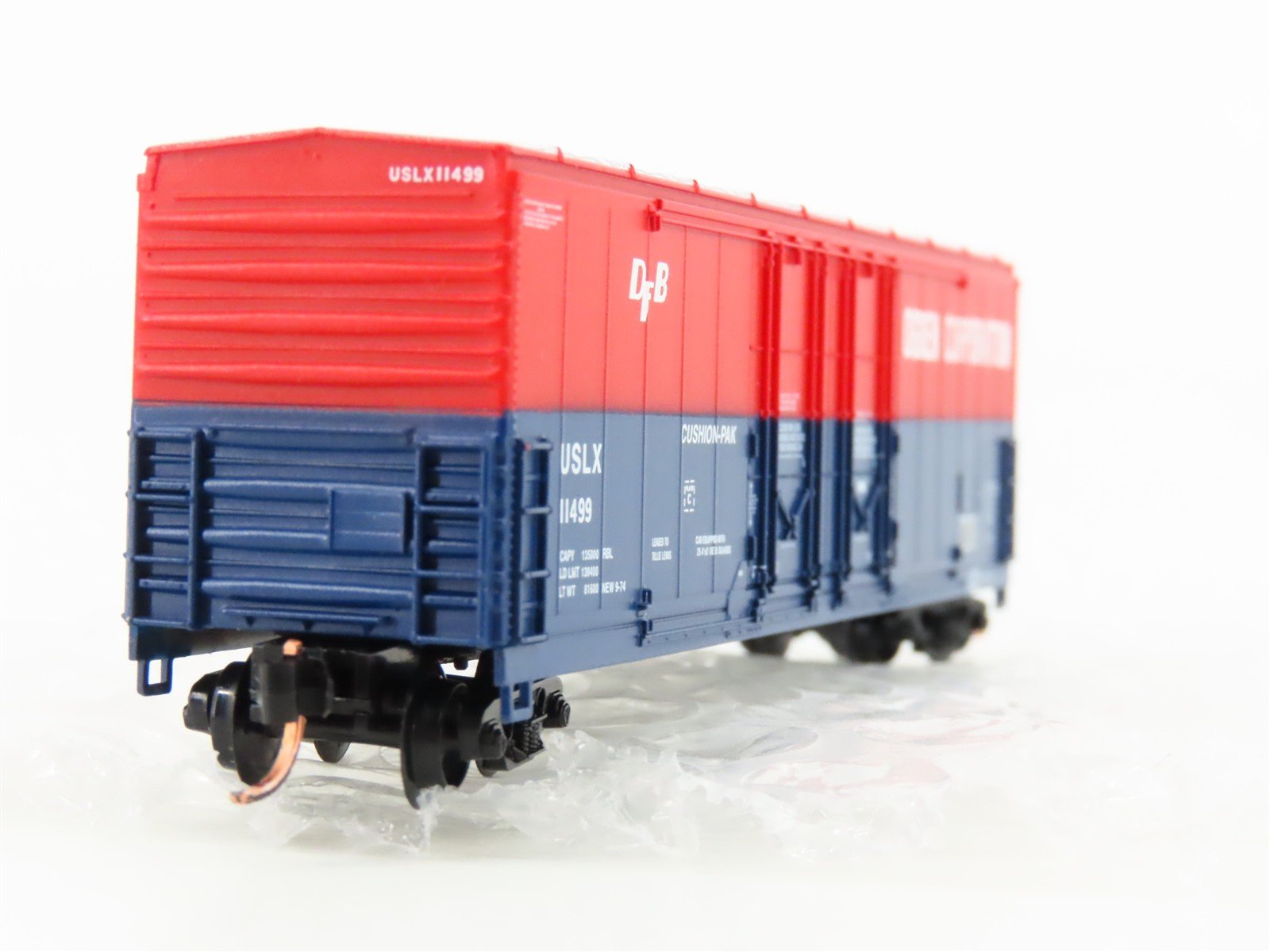 N Scale Atlas 31101 USLX Ogden Corporation Double Plug Door Box Car #11499