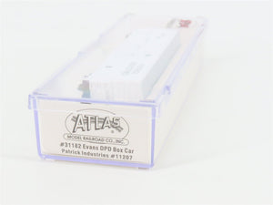 N Scale Atlas 31182 USLX Patrick Industries Double Plug Door Box Car #11207