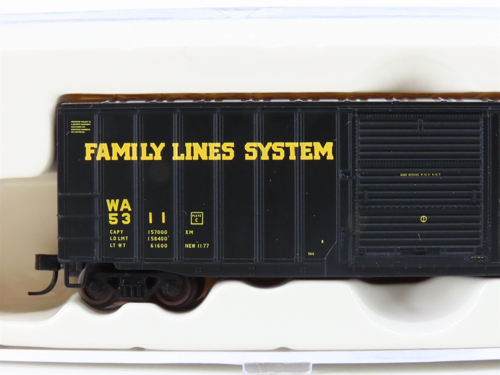 N Scale Atlas Trainman 39951 WA SCL/L&N Family Lines System 50' 6