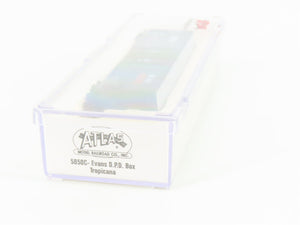 N Scale Atlas 5850C USLX Tropicana Orange Juice Double Plug Door Box Car #13087