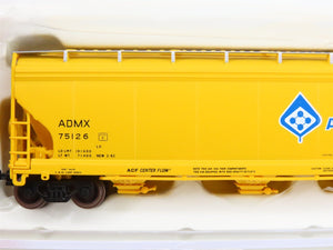 N Scale Atlas 50000072 ADMX Grain 4-Bay Covered Hopper #75126