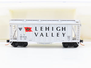 N Scale Atlas BLW 1015B LV Lehigh Valley Airslide Covered Hopper #55015