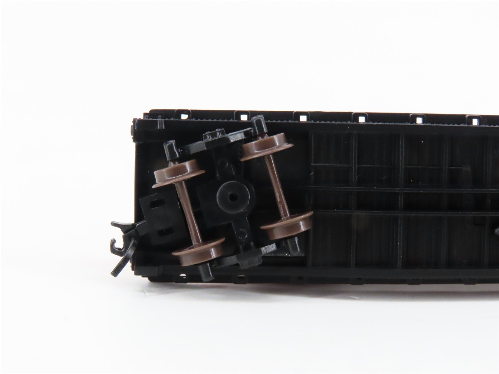 N Atlas Squeak N Products DL-0040 DL&W Lackawanna Flat Car #16021 w/ Trailer