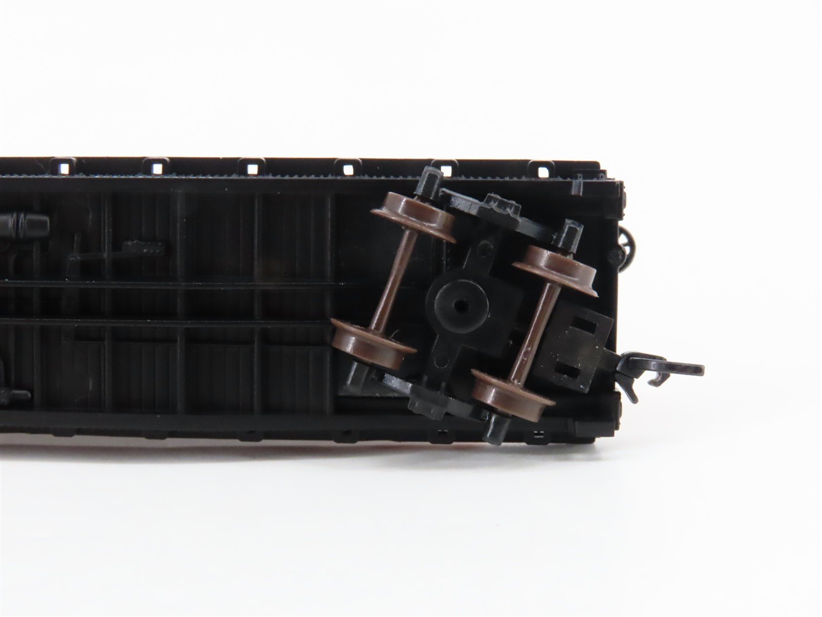 N Atlas Squeak N Products DL-0040 DL&W Lackawanna Flat Car #16021 w/ Trailer