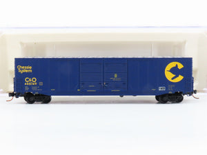 N Scale Atlas 36812 C&O Chessie System 60' Double Door Box Car #488749