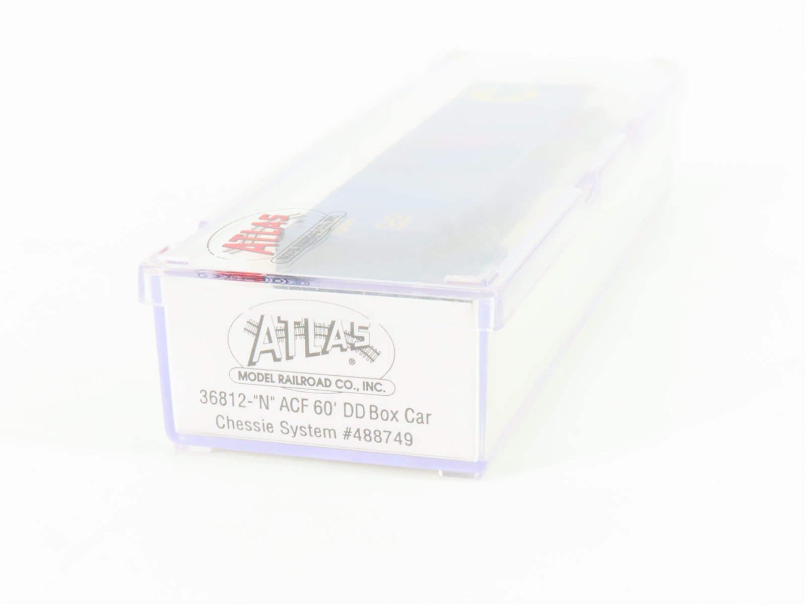 N Scale Atlas 36812 C&O Chessie System 60' Double Door Box Car #488749