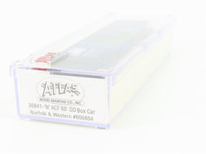 N Scale Atlas 36841 NW Norfolk Western 60' Double Door Box Car #600804DF