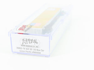 N Scale Atlas 36862 UP Union Pacific Railroad 60' Double Door Box Car #960568