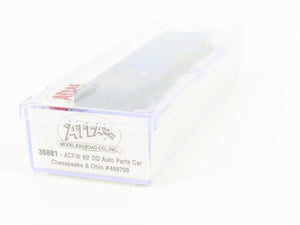 N Scale Atlas 36881 C&O Chesapeake & Ohio 60' Double Door Box Car #488708