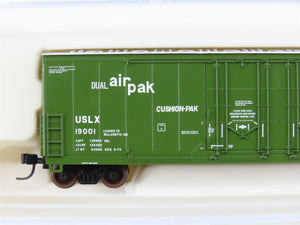 N Atlas 31321 USLX Willamette Industries 53' Double Plug Door Box Car #19001