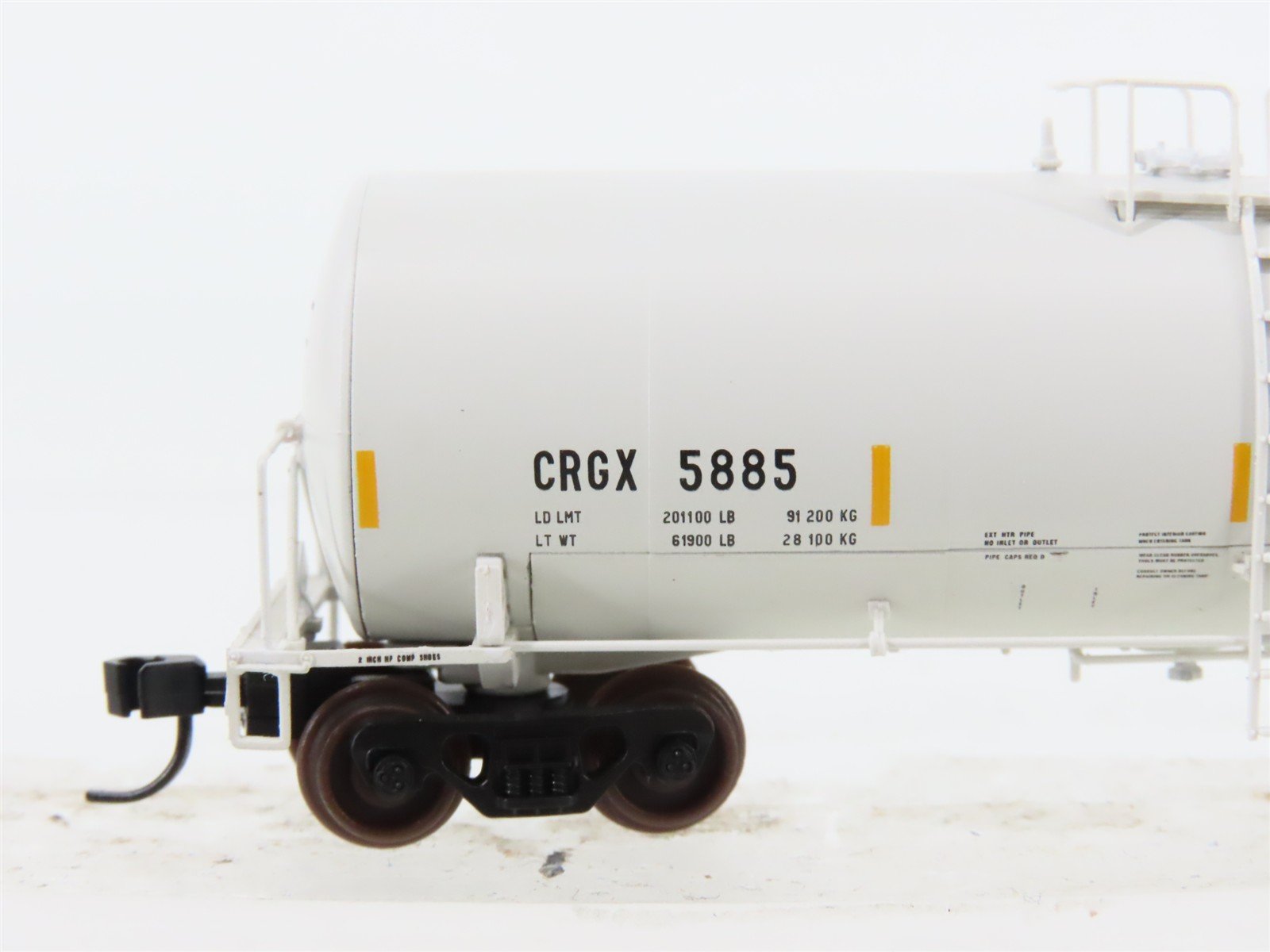 N Scale Atlas 40383 CRGX Cargill 17,600 Gallon Corn Syrup Tank Car #5885
