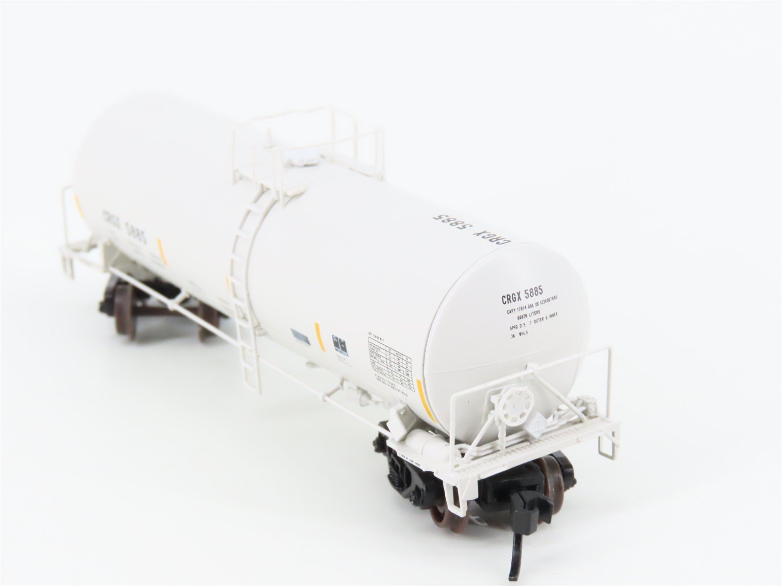 N Scale Atlas 40383 CRGX Cargill 17,600 Gallon Corn Syrup Tank Car #5885