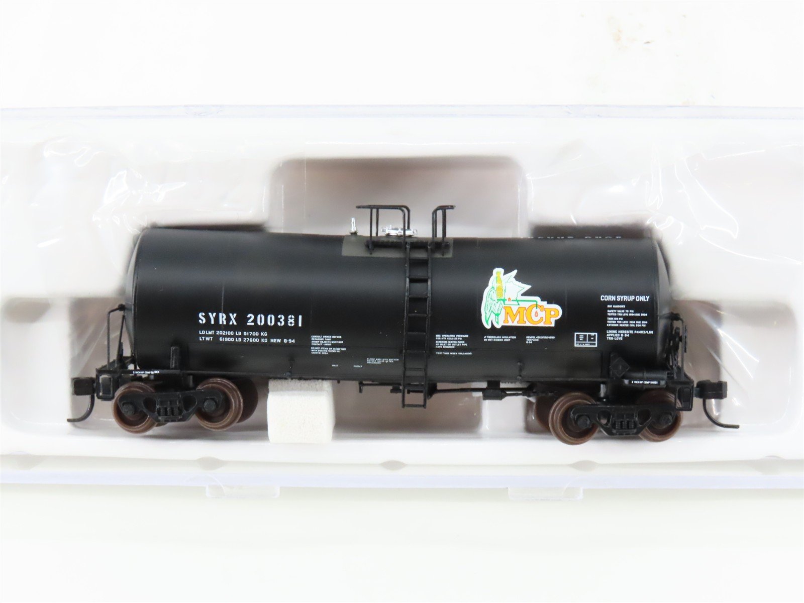 N Atlas 40351 SYRX Minnesota Corn Processors 17,600 Gallon Tank Car #200381