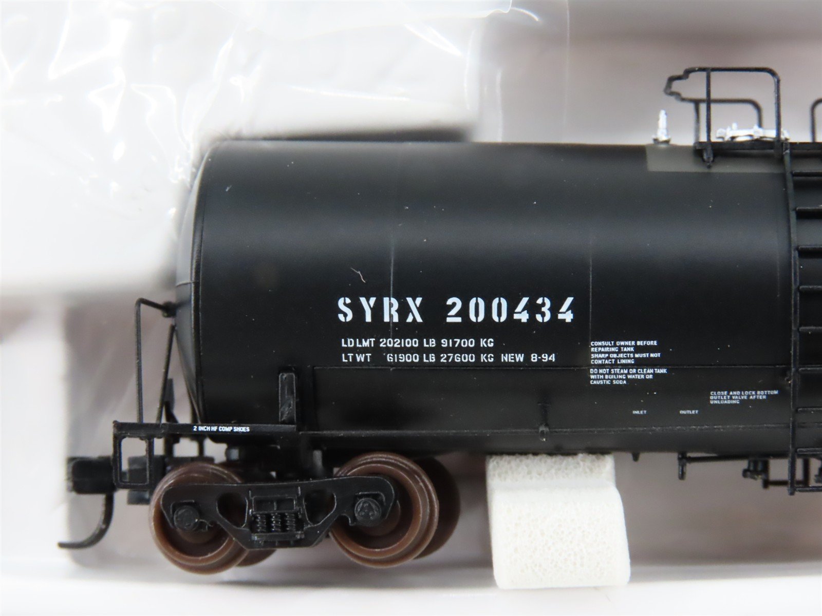 N Atlas 40352 SYRX Minnesota Corn Processors 17,600 Gallon Tank Car #200434