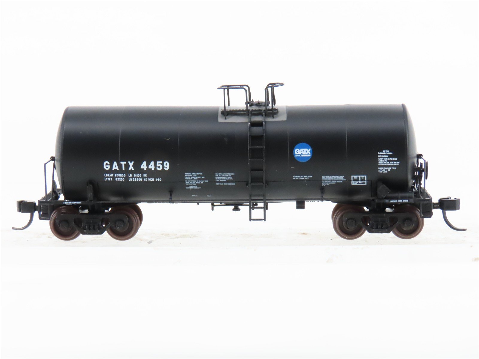 N Scale Atlas 40335 GATX Service Driven 17,600 Gallon Corn Syrup Tank Car #4459
