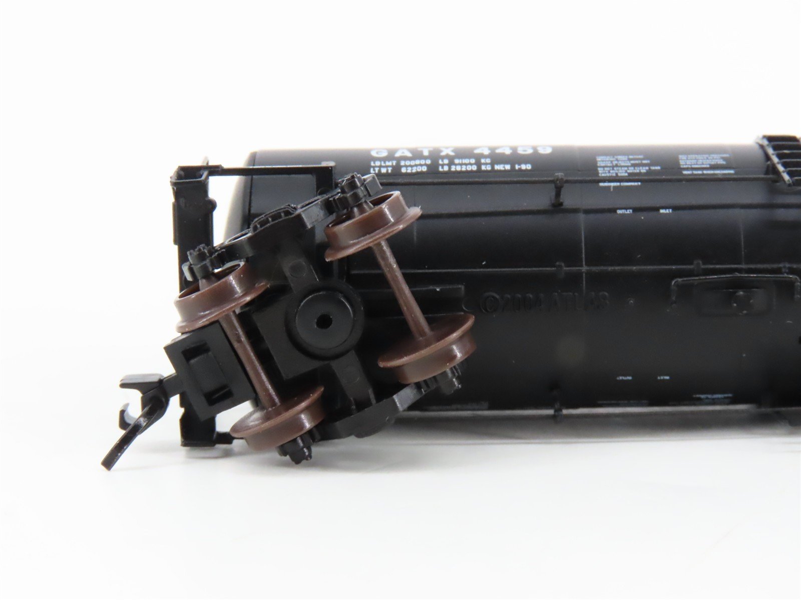 N Scale Atlas 40335 GATX Service Driven 17,600 Gallon Corn Syrup Tank Car #4459