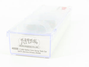 N Scale Atlas 40335 GATX Service Driven 17,600 Gallon Corn Syrup Tank Car #4459