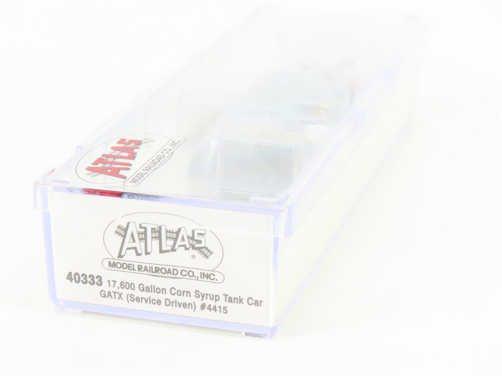 N Scale Atlas 40333 GATX Service Driven 17,600 Gallon Corn Syrup Tank Car #4415