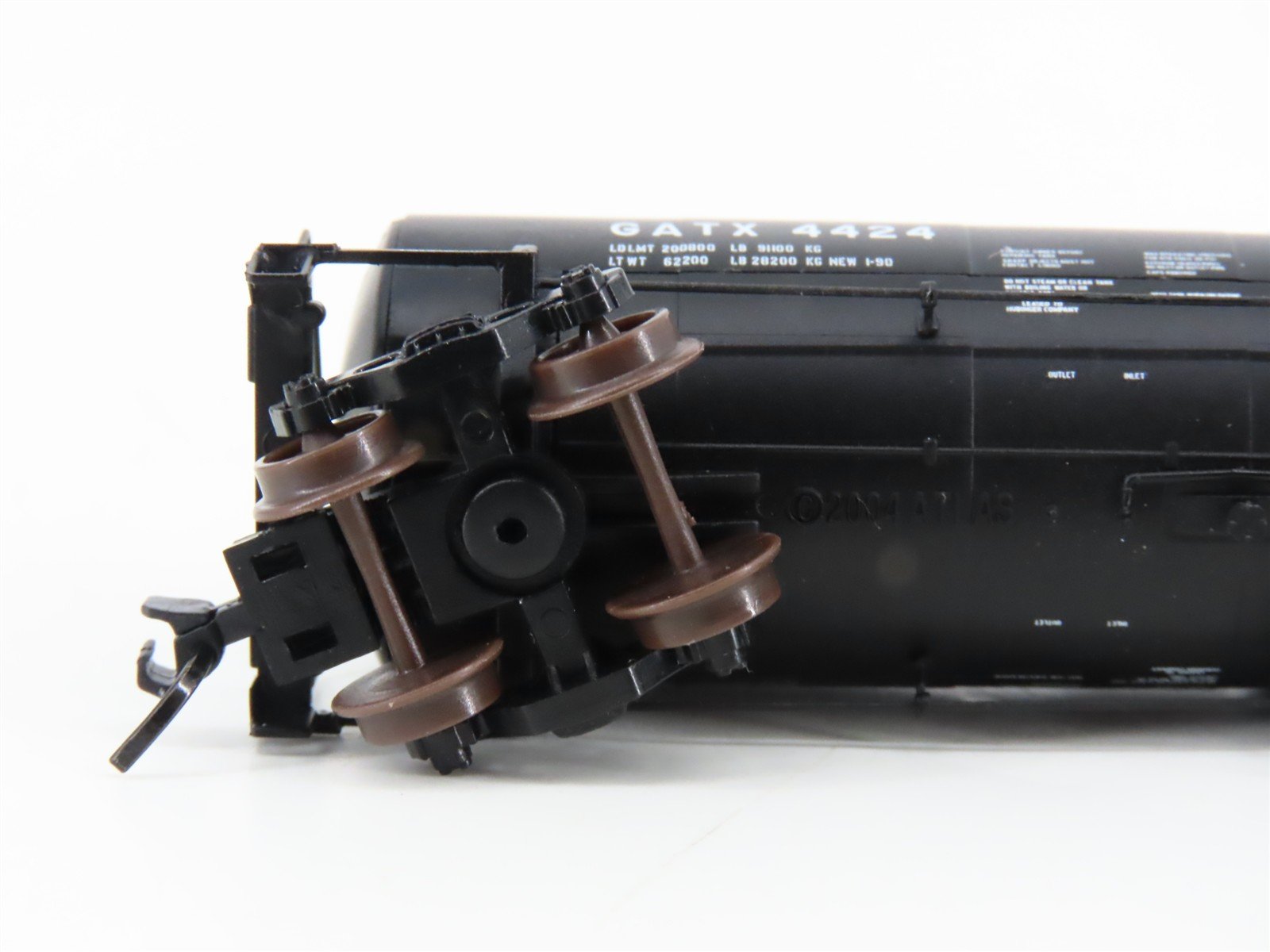 N Scale Atlas 40331 GATX Service Driven 17,600 Gallon Corn Syrup Tank Car #4424