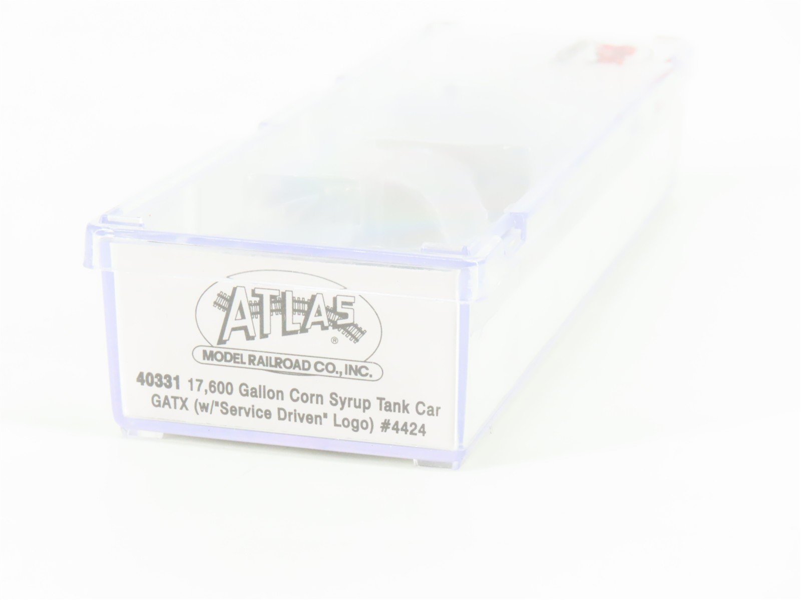 N Scale Atlas 40331 GATX Service Driven 17,600 Gallon Corn Syrup Tank Car #4424