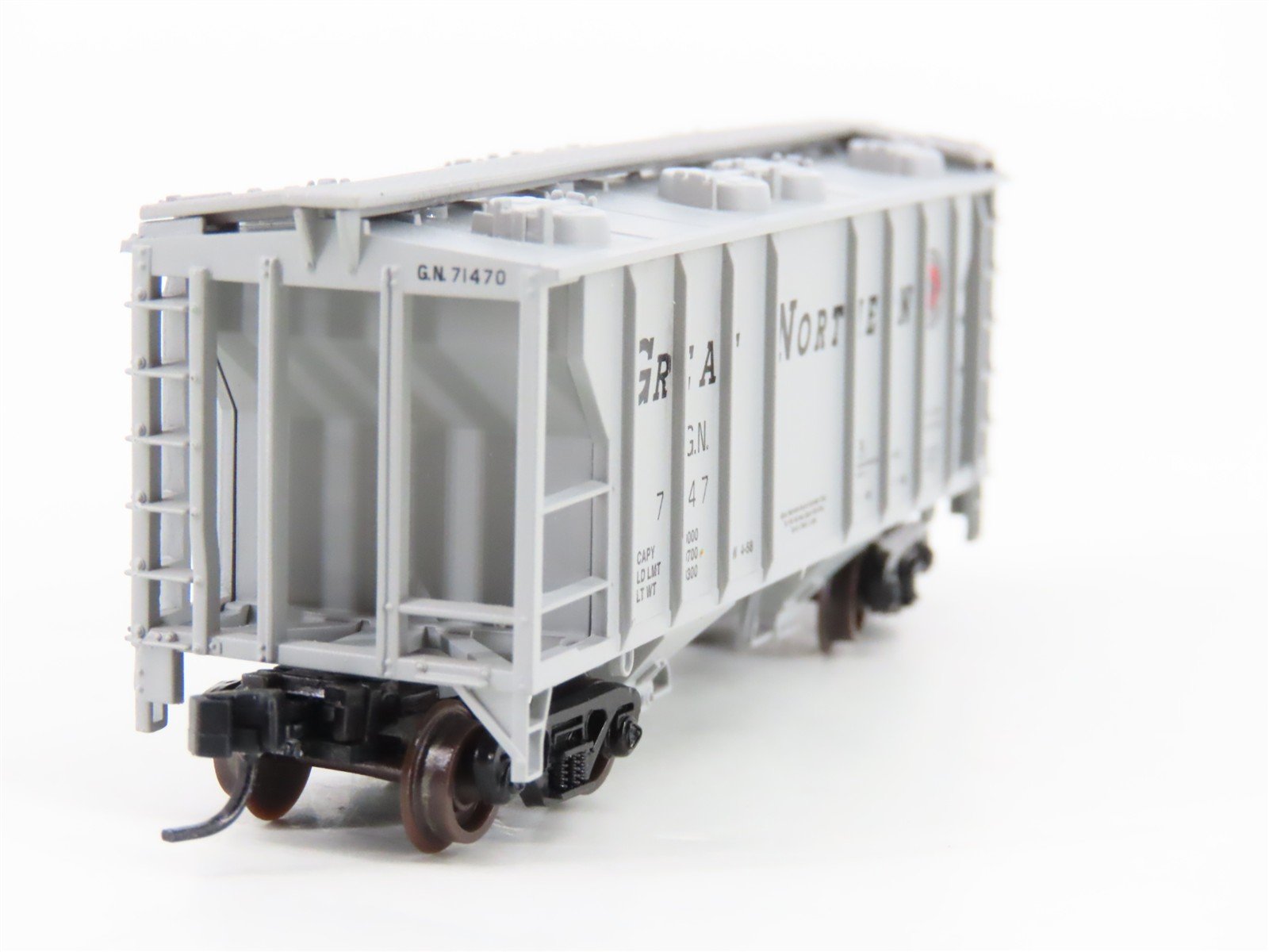 N Scale Atlas 3175 GN Great Northern Railway 2-Bay Covered Hopper #71470