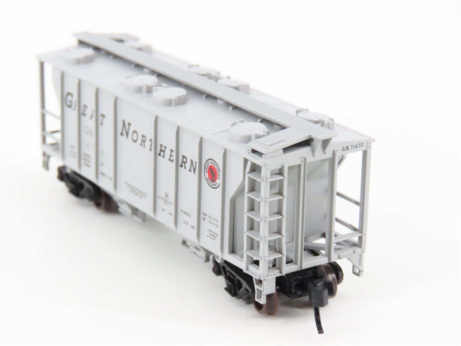 N Scale Atlas 3175 GN Great Northern Railway 2-Bay Covered Hopper #71470