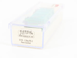 N Scale Atlas 3176 PC Penn Central Railroad 2-Bay Covered Hopper #74204