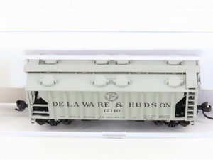 N Scale Atlas Trainman 31973 D&H Delaware & Hudson 2-Bay Covered Hopper #12110