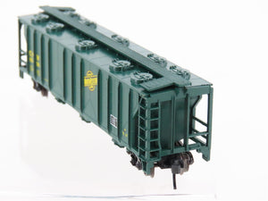 N Scale Atlas 3730 CNW Chicago North Western 3-Bay Covered Hopper #95456