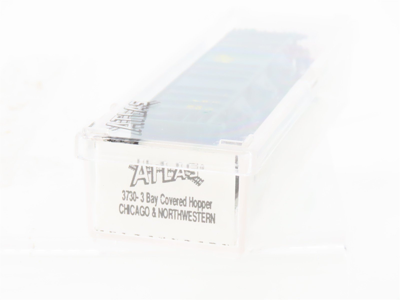 N Scale Atlas 3730 CNW Chicago North Western 3-Bay Covered Hopper #95456