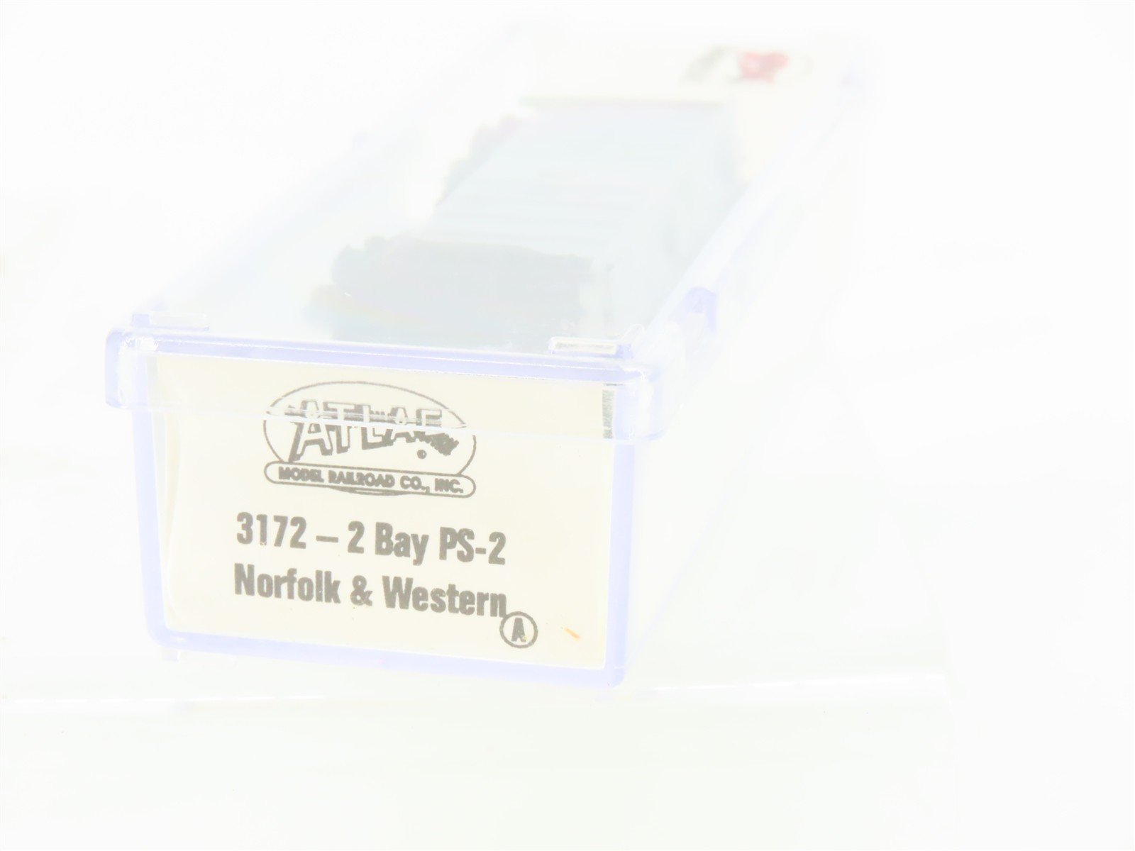 N Scale Atlas 3172 N&W Norfolk & Western Railroad 2-Bay Covered Hopper #71249