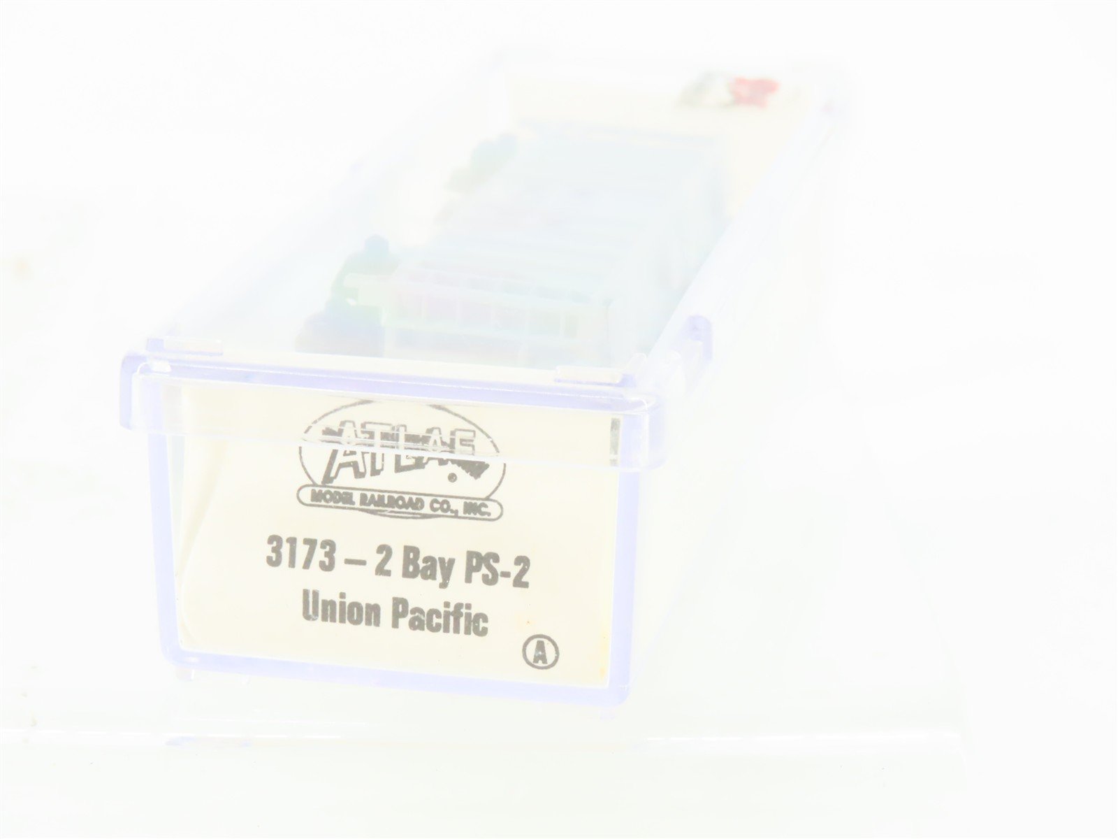 N Scale Atlas 3173 UP Union Pacific Railroad 2-Bay Covered Hopper #11136