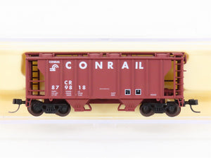 N Scale Atlas 3160 CR Conrail 2-Bay Covered Hopper #879818
