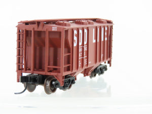 N Scale Atlas 3163 SOO Line 2-Bay Covered Hopper #6711