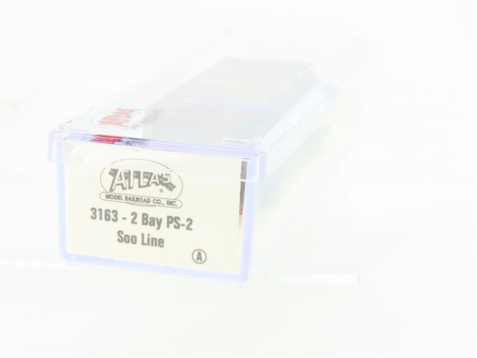 N Scale Atlas 3163 SOO Line 2-Bay Covered Hopper #6711