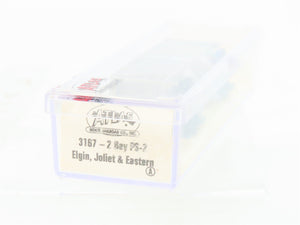 N Scale Atlas 3167 EJ&E Elgin Joliet & Eastern 2-Bay Covered Hopper #3305