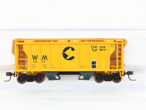 N Scale Atlas 31533 WM Chessie System 2-Bay Covered Hopper #5825