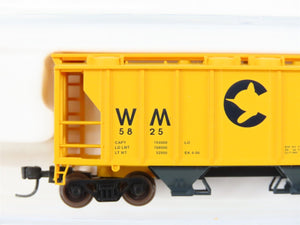 N Scale Atlas 31533 WM Chessie System 2-Bay Covered Hopper #5825