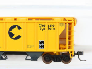 N Scale Atlas 31533 WM Chessie System 2-Bay Covered Hopper #5825