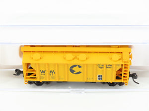N Scale Atlas 31533 WM Chessie System 2-Bay Covered Hopper #5825