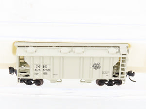 N Scale Atlas 31711 NH New Haven Railroad 2-Bay Covered Hopper #117042