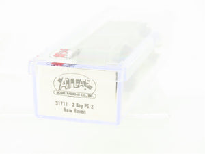 N Scale Atlas 31711 NH New Haven Railroad 2-Bay Covered Hopper #117042