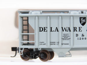 N Scale Atlas 31611 D&H Delaware & Hudson Railroad 2-Bay Covered Hopper #12005